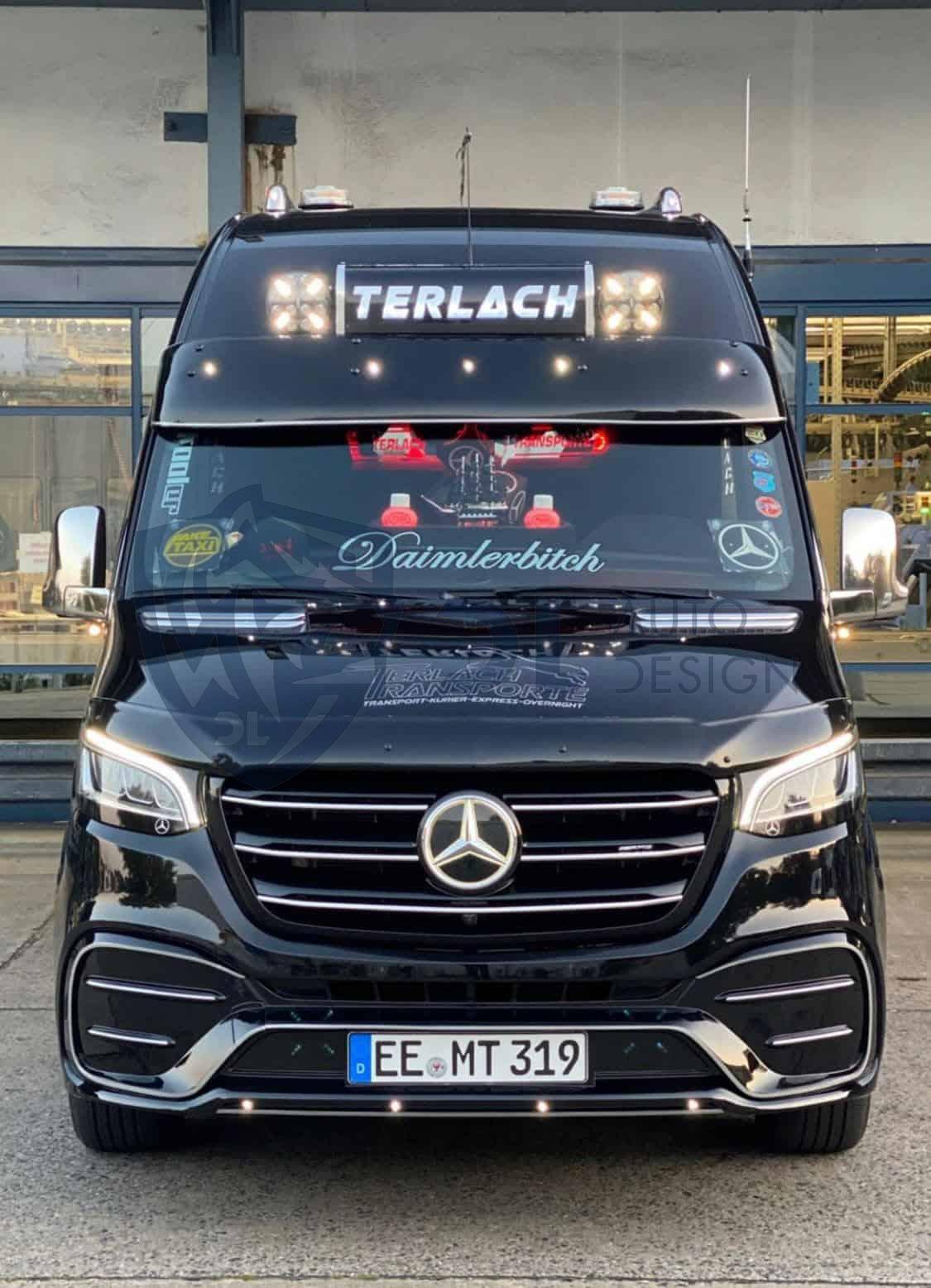 Mercedes Sprinter 2018-23 W907 W910 Left Wing Mirror Cover Indicator Light Lens