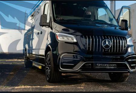 Photo Mercedes Benz Sprinter W907 W910 Full Body Kit Gt Radiator Front Grill Tuning 2018-2025 | DL Auto Design