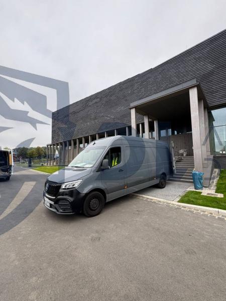 Photo Mercedes Benz Sprinter W907 W910 Full Body Kit Vip Front Bumper Tuning 2018-2025 | DL Auto Design