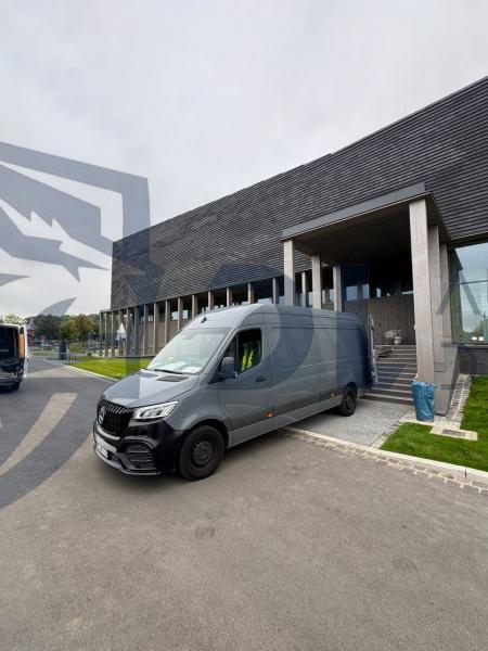 Photo Mercedes Benz Sprinter W907 W910 Full Body Kit Vip Front Bumper Tuning 2018-2025 | DL Auto Design