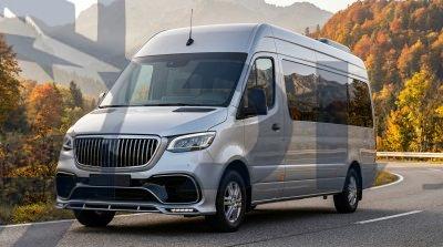 Mercedes Sprinter W906 AMG Style Grille and Bumper Upgrade