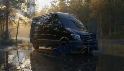 Mercedes Sprinter Rear Diffuser Kit: Sport Rear Bumper Upgrades
