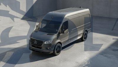 Maxton Design Sprinter Body Kit: Front Splitter, Bumper and Side Skirts