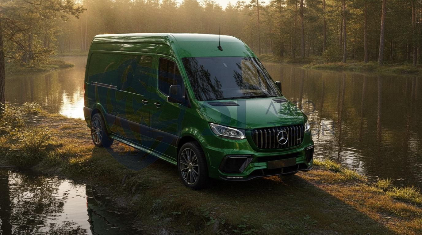 Mercedes Sprinter Grille Upgrade with Body Kit: AMG vs Maybach Look