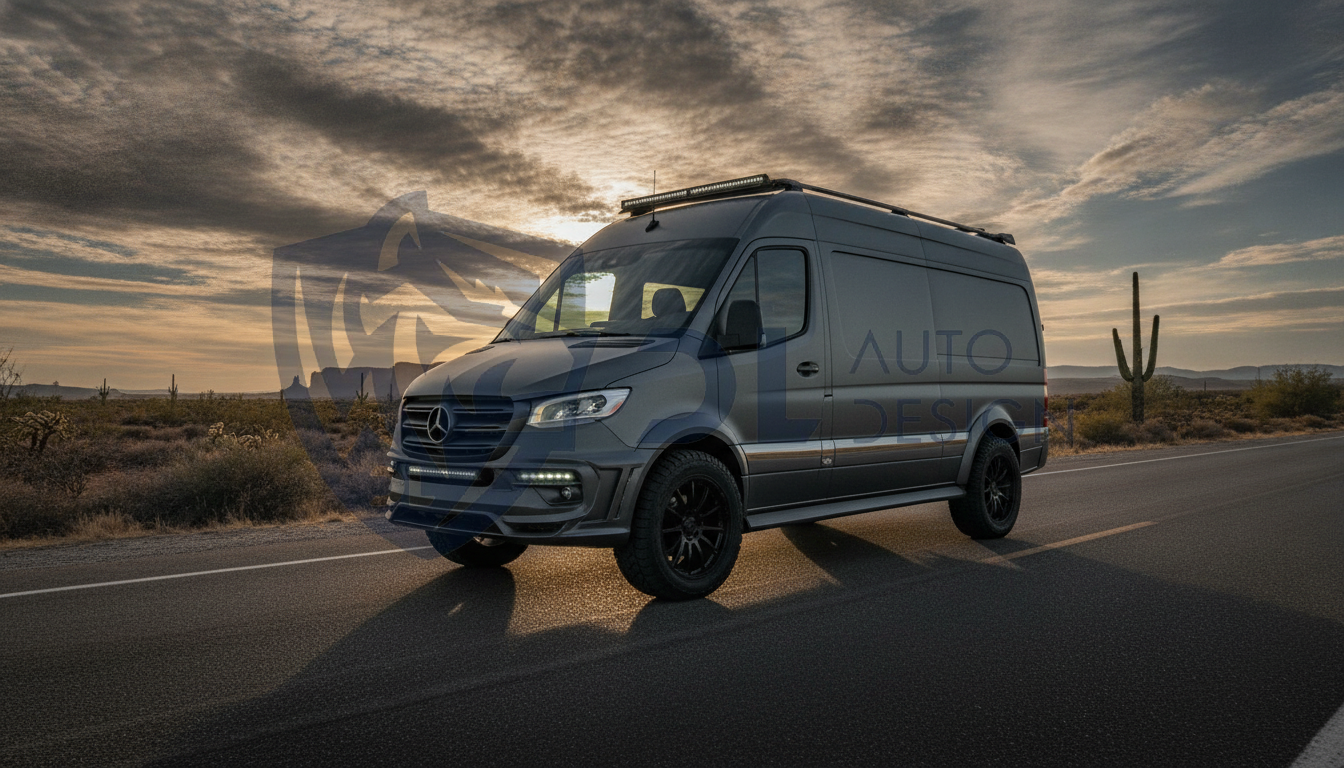 Color Matching a Mercedes Sprinter Body Kit: Paint Codes and Finish Tips
